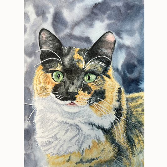Custom Watercolor Pet Portraits