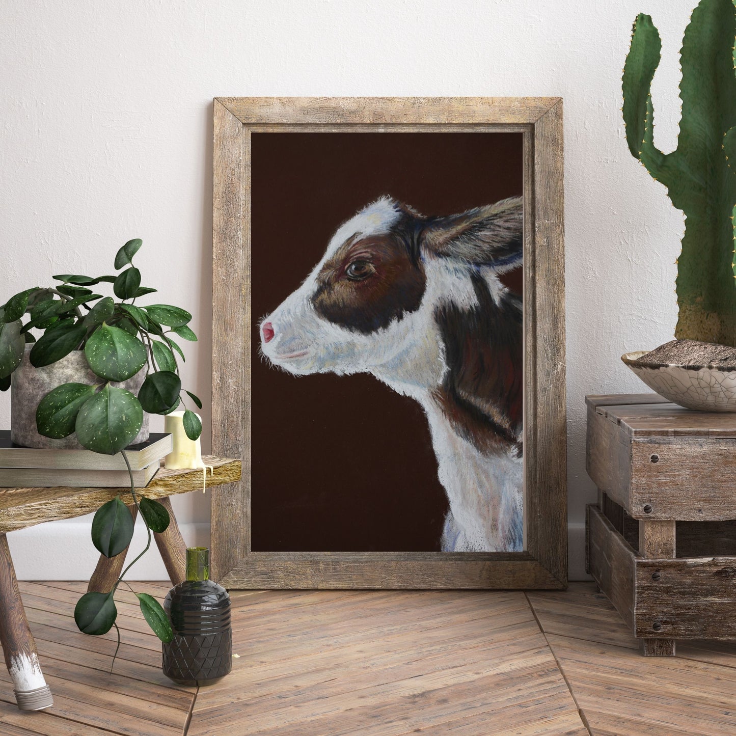 Spring Morning Calf